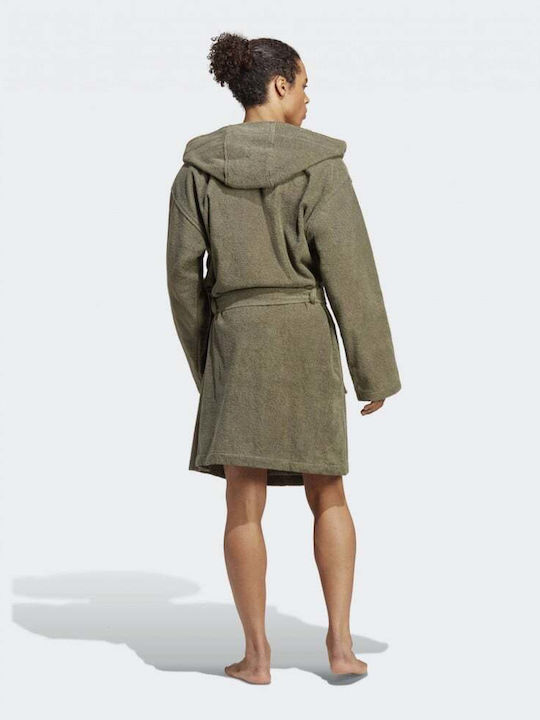 adidas Swimming Bathrobe Green HS2063