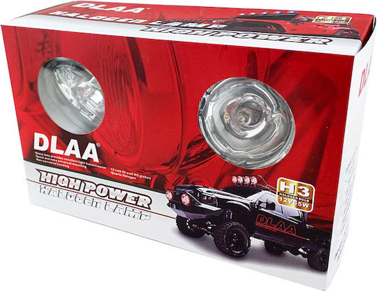 Carner Στρογγυλοί Προβολείς Αυτοκινήτου Universal 12V 55W 6cm με Λευκό Φωτισμό 2τμχ