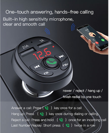Yesido FM Transmitter Autovehicul Y36 cu USB