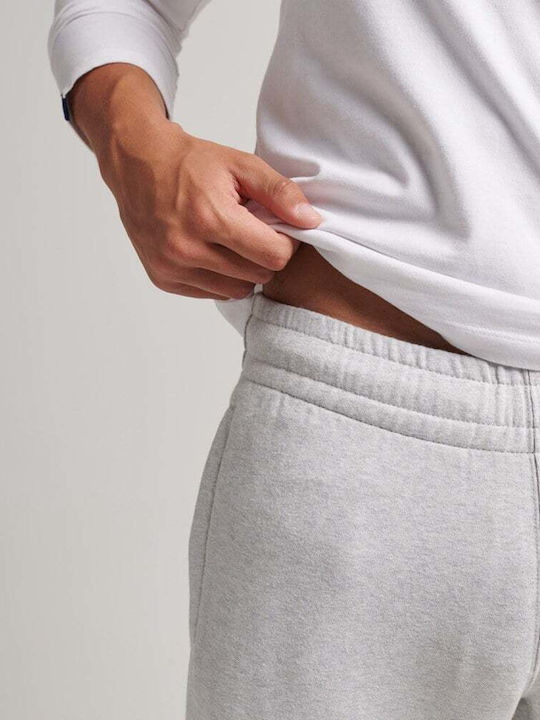 Code Essential Jogger Pants Παντελόνι Φόρμας με Λάστιχο Γκρι