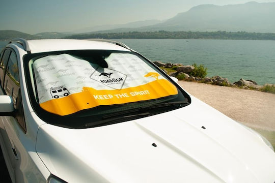 Roadsign Ηλιοπροστασία Παρμπρίζ Αυτοκινήτου Εσωτερική 140x80εκ.