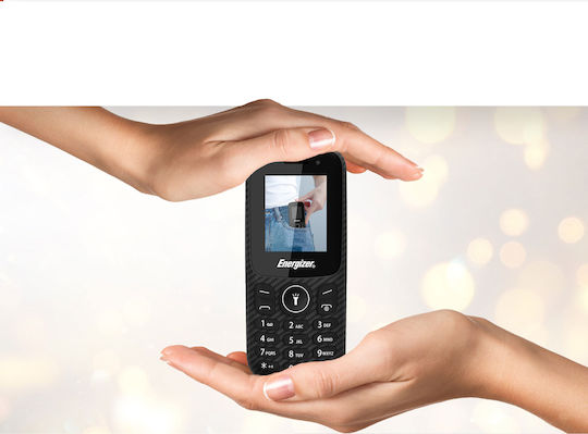 Energizer Energy E130s Dual SIM Κινητό με Κουμπιά Μαύρο