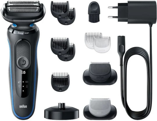 Braun Series 5 51-B4650CS Foil Aparat de Ras Electric Față Reîncărcabil