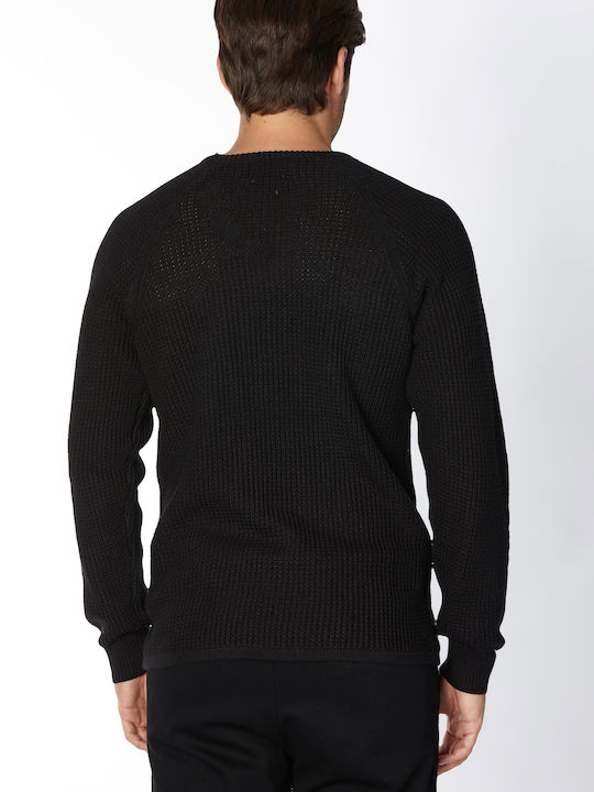 Marcus Men's Long Sleeve Sweater Black