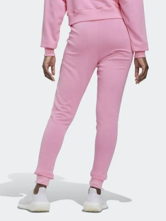 adidas Studio Lounge Παντελόνι Φόρμας Ροζ