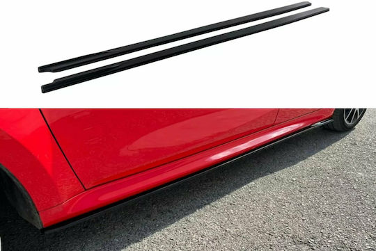 Motordrome Εξωτερικά Μαρσπιέ για Toyota Yaris MK4 5D 2021+ 2τμχ Πλαστικά