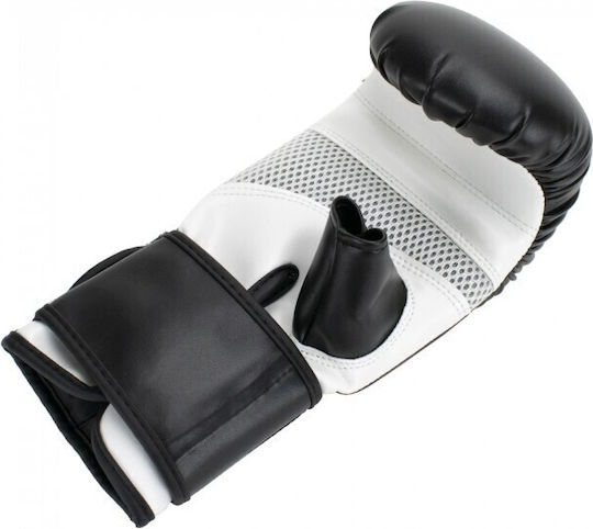 Super Pro Combat Gear Mănuși de Box din Piele Sintetică pentru Sacoșa Negre