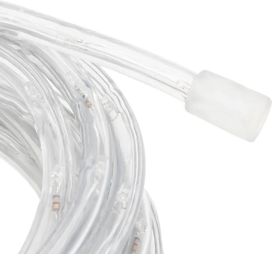 Christmas Light Tube Warm White 220V 1200 Light Bulbs 50m IP44