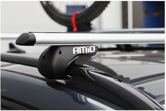 AMiO 120cm. (with Roof Rack Legs and Lock) Silver