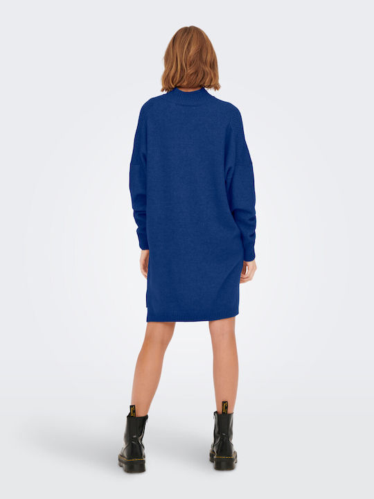 Vero Moda Mini All Day Φόρεμα Πλεκτό Sodalite Blue/Melange