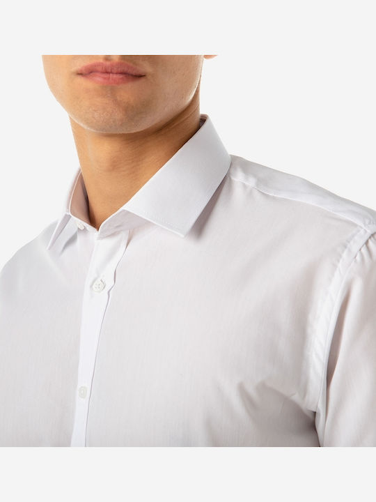 Long-sleeved Cotton Shirt White