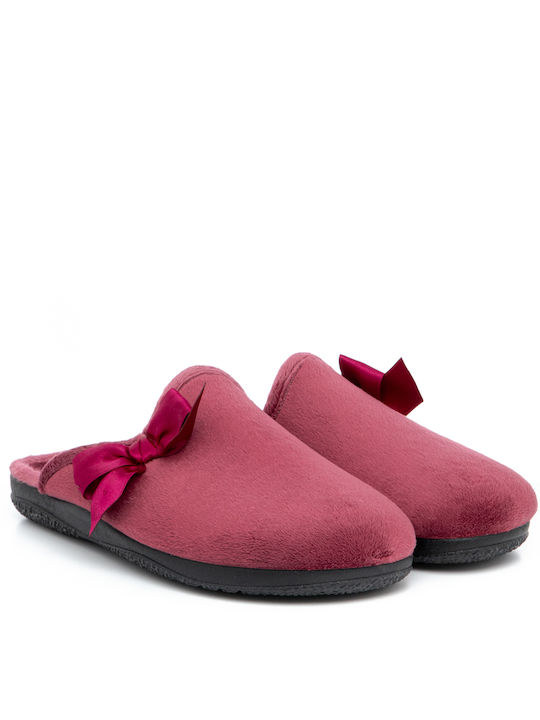 Adam's Shoes Slippers Burgundy