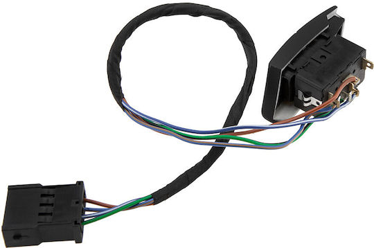 NTY Car Door Lock Switch for Audi A6 C5 1997-2005 Black