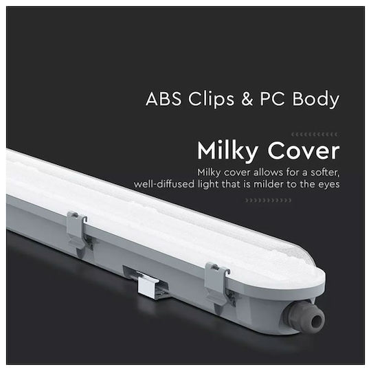 V-TAC Lighting Batten Outdoor with Integrated LED 18W 60cm