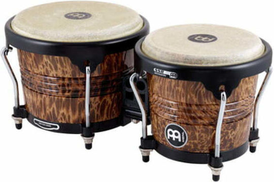 Meinl Bongos Marathon Series 6¾" + 8" Leopard Burl