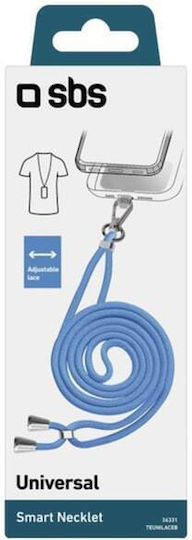 SBS Lanyard Curea pentru gât pentru Telefoane Mobile Albastru TEUNILACEB