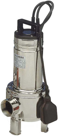 Lowara DOMO 15VX Single-phase Pump Waste Water / Sewage 1.5hp with open type impeller with float