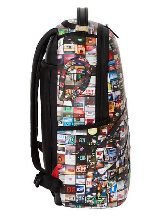 Sprayground Unisex Exit School Bag Backpack Junior High-High School Multicolored