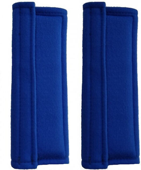 Race Axion Set of 2pcs Car Seat Belt Pads Blue Alfa Romeo​ 21x7.5cm