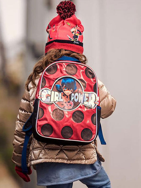 Cerda Lady Bug Kindergarten School Backpack Red