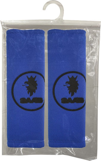 Race Axion Autositzgurt-Pads Saab 21x7.5cm Blau 2Stück
