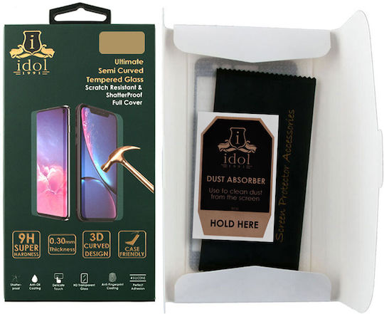 Idol 1991 9H 3D 0.3mm Tempered Glass Μαύρο (Huawei Mate 50 Pro)