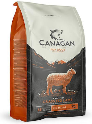 Canagan Grass Fed Lamb 12kg Dry Food for Dogs Grain Free with Lamb