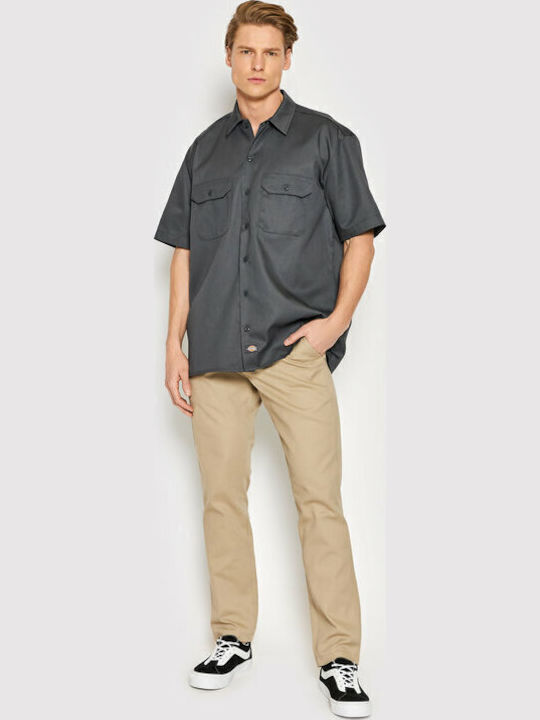 Short-sleeved Shirt Charcoal