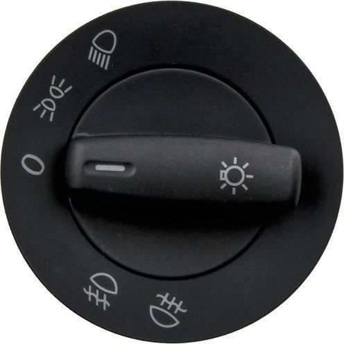 NTY Διακόπτης Φώτων Αυτοκινήτου για Volkswagen Golf / Golf Plus / Jetta / Passat / Touran 10pin Μαύρο