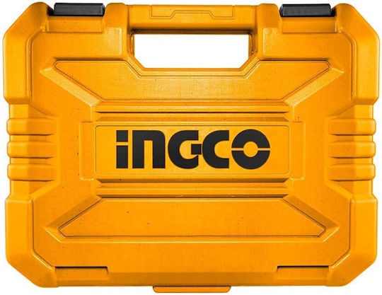 Ingco Ratschen- & Steckschlüssel-Sets 1\2" 20Stück