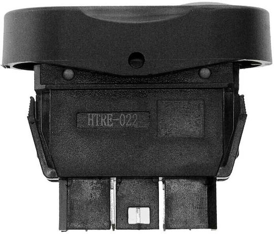 NTY Fensterheberschalter Auto für Dacia Staubwedel / Sandero 5pin Schwarz
