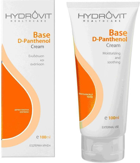 Target Pharma Hydrovit Base D-Panthenol Ενυδατική Κρέμα Σώματος για Ξηρές/Πολύ Ξηρές & Ευαίσθητες Επιδερμίδες 100ml