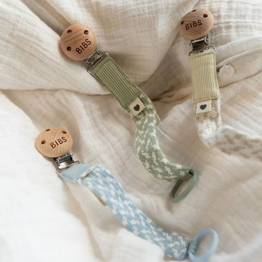 Bibs Кордeл Пипилас Paci Braid от Текстил Бежов