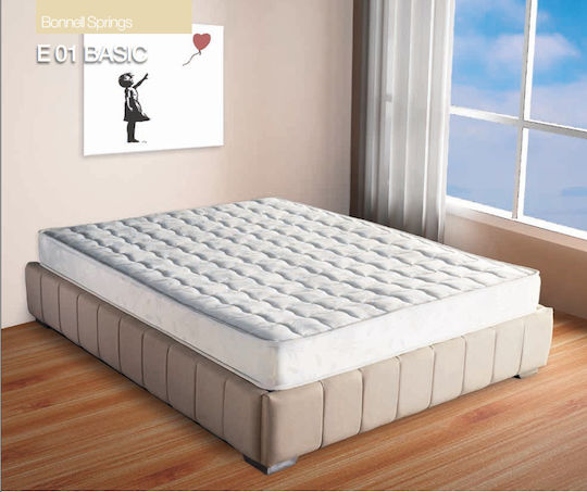 Orion Strom E01 Basic Διπλό Ορθοπεδικό Στρώμα Διπλής Όψης 150x200x19cm με Ελατήρια