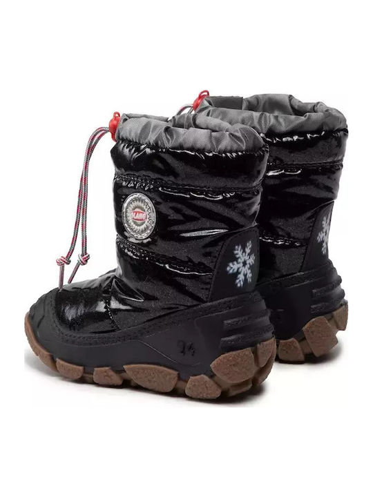 Happy 181 Kinderstiefel Schneeschwarz