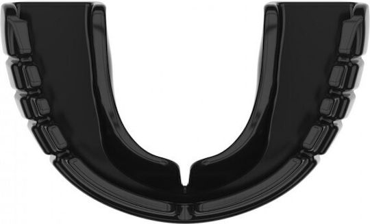 Opro Snap-Fit Protective Mouth Guard Senior Black Suitable for Braces