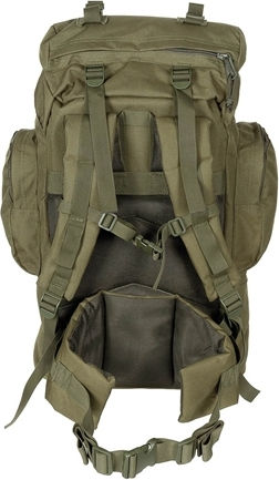 MFH Militärischer Rucksack Rucksack aus Polyester Khaki 55Es