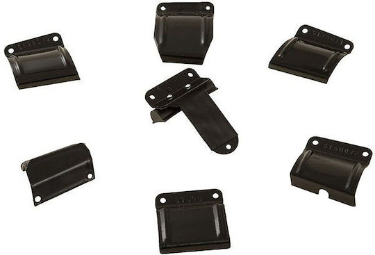 Hermes Legs for Roof Bars Ends of Bar for GS1 and GS3 Bars for Alfa Romeo 156/Citroen XM/Fiat Croma/Ford Scorpio/Lancia Thema/Opel Vectra/Peugeot 405 Peugeot 405 Opel Vectra Fiat Croma Citroen XM Ford Scorpio Lancia Thema 4pcs