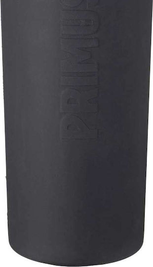 Primus TrailBreak EX Bottle Thermos Stainless Steel 750ml Coal with Cap-Cup