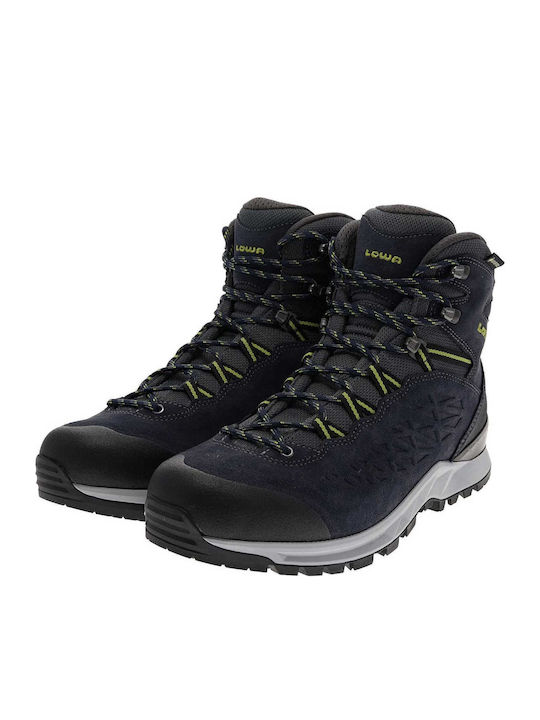 Lowa Explorer II Gtx Mid Ανδρικά Ορειβατικά Μποτάκια Αδιάβροχα με Μεμβράνη Gore-Tex Μαύρα