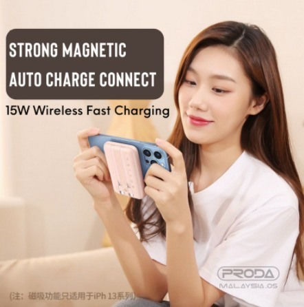 Remax RPP-281 Power Bank 10000mAh 22.5W with USB-C Port Power Delivery Purple