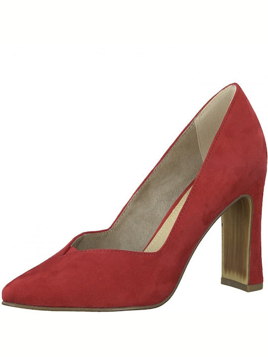 Marco Tozzi Pointed Toe Red Heels