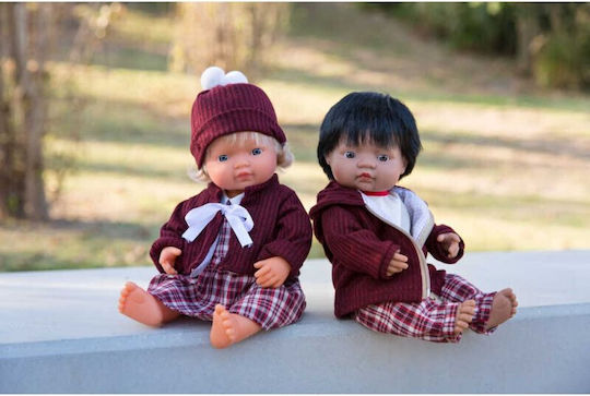 Miniland Cold Weather Trousers Set Boy Doll