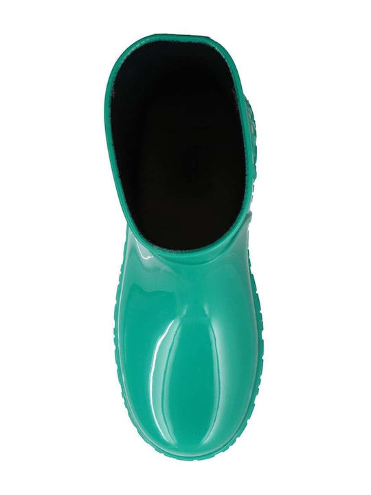 Drizlita Women's Short Wellies Green