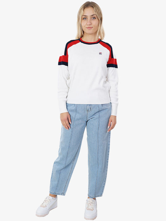 Frankie Women's Long Sleeve Sweater White