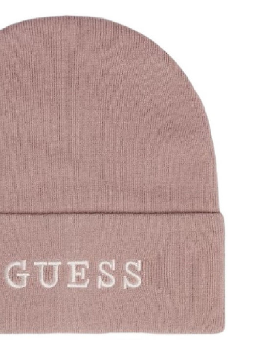 Guess AW9251WOL01 Knitted Beanie Cap Beige