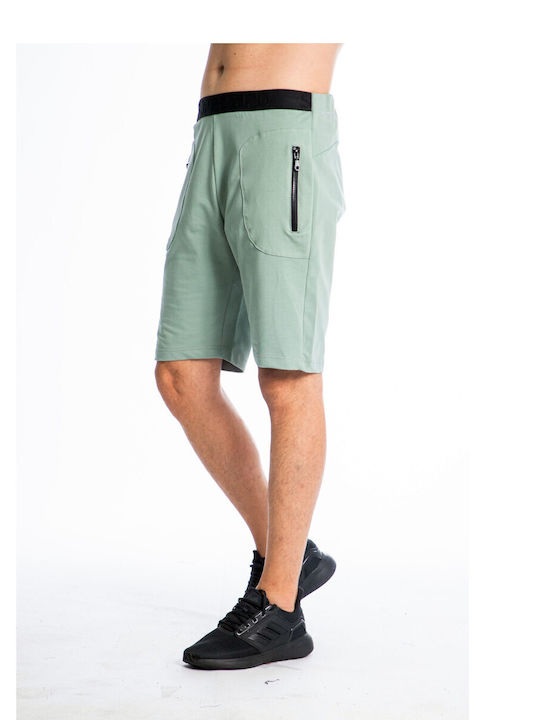 Paco & Co Sportliche Herrenshorts Grün