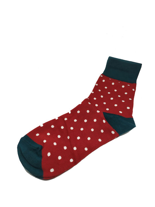 Muydemi Дамски Коледни Чорапи Blue/Green/Red 3Пакет