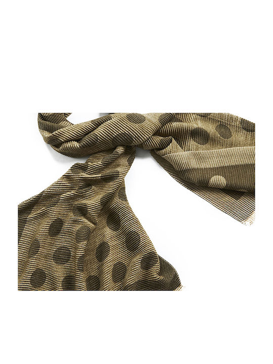 Verde Women's Wool Scarf Khaki