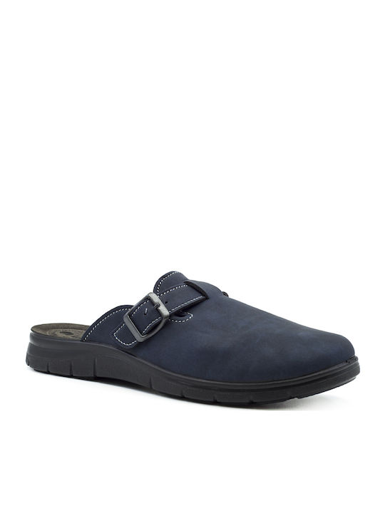 Herren Hausschuhe Blau Anatomisch